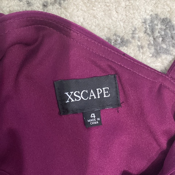 Purple Xscape Dress - Picture 7 of 7